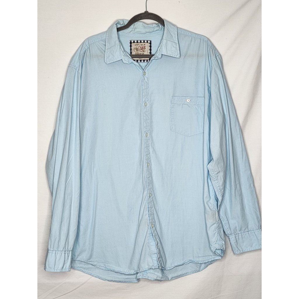 Article 365 Mens Broken-In Shirt Sz Xxl
